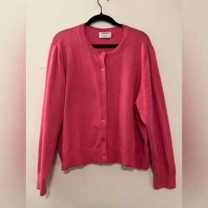 Old Navy Pink Cardigan Sweater